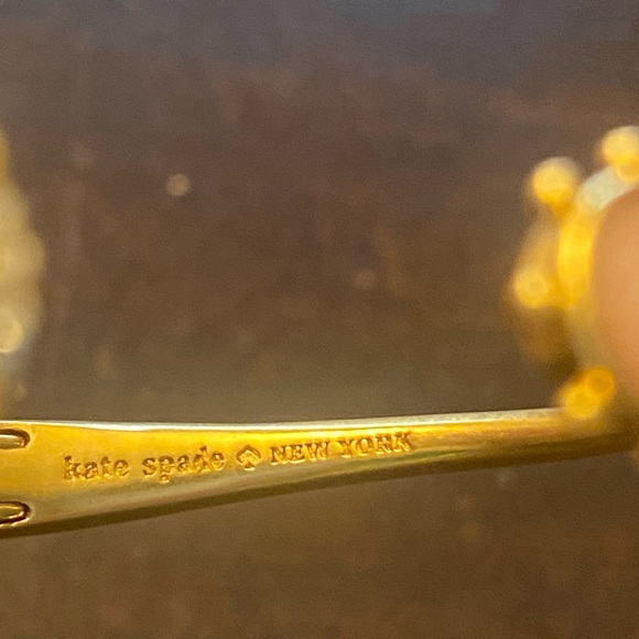 Sold on eBay! NWT, kate spade, Perfectly Imperfect Cuff Bracelet w/ stones - Picture 6 of 8